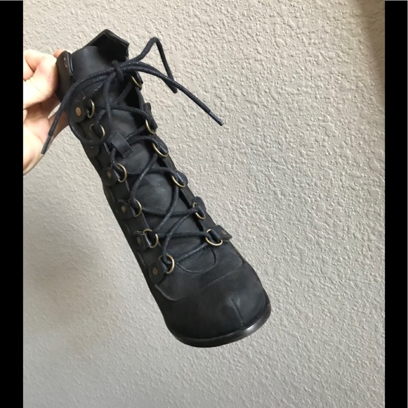 JEFFREY CAMPBELL Lace Up Bootie - Picture 6 of 12